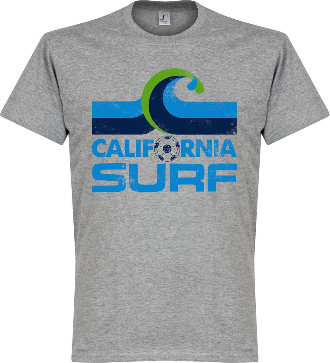 California Surf T-Shirt - Grijs - XL