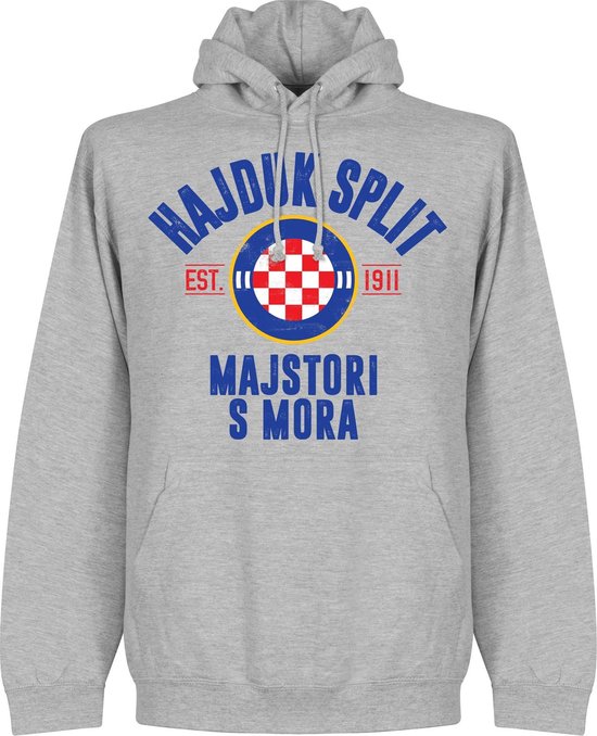 Hajduk Split Established Hoodie - Grijs - XXL