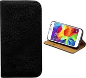 Bookcase PU Lederlook voor Samsung Galaxy J2/J2 2017 Zwart