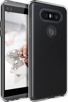 Hoesje CoolSkin3T TPU Case voor LG Q8 Transparant Wit