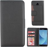 Wallet Case PU voor Samsung J7 2016 in Zwart