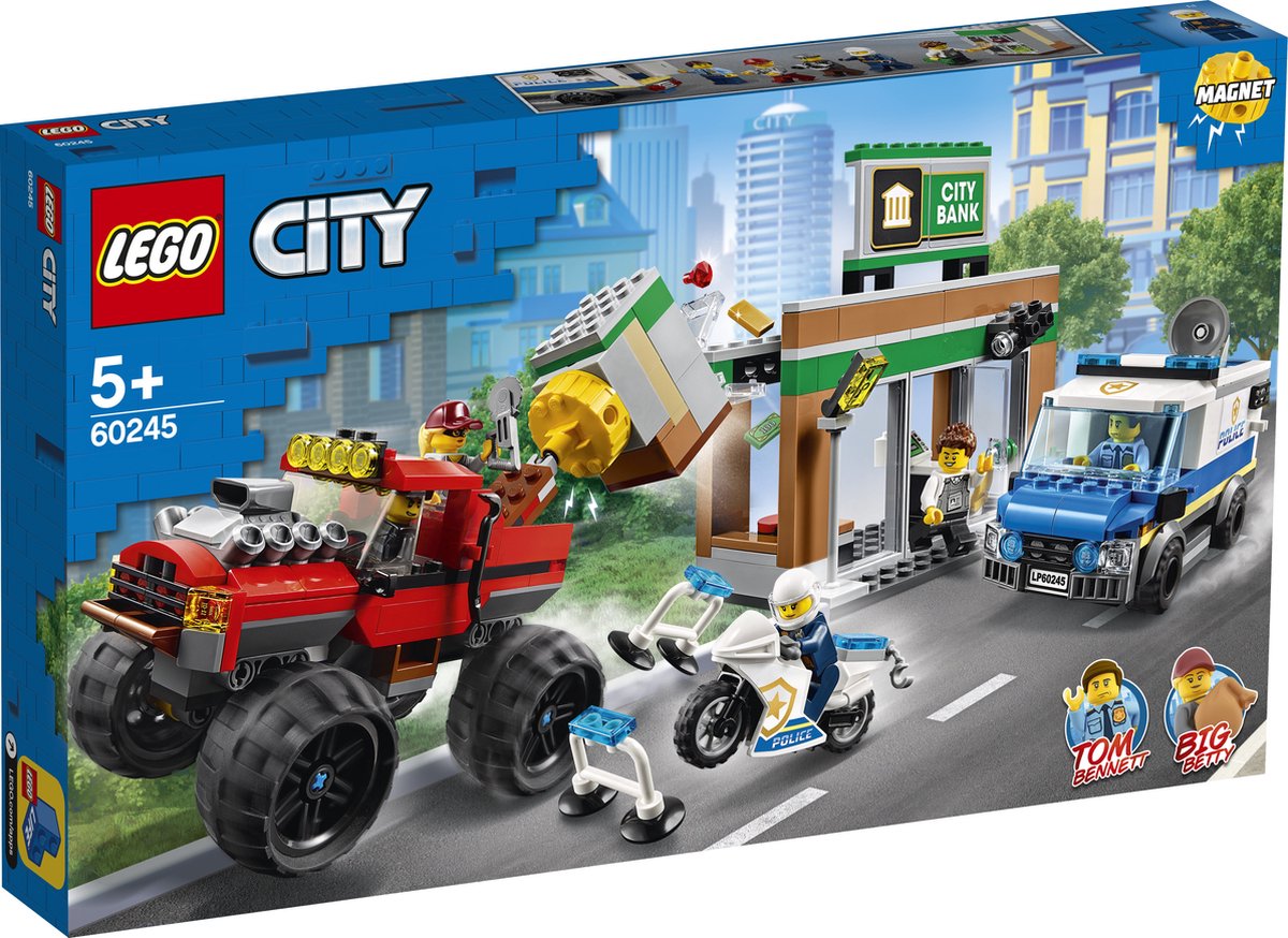 LEGO City - Politiemonstertruck overval