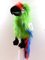 The puppet company Handpop Millitary Macaw vogel 45cm