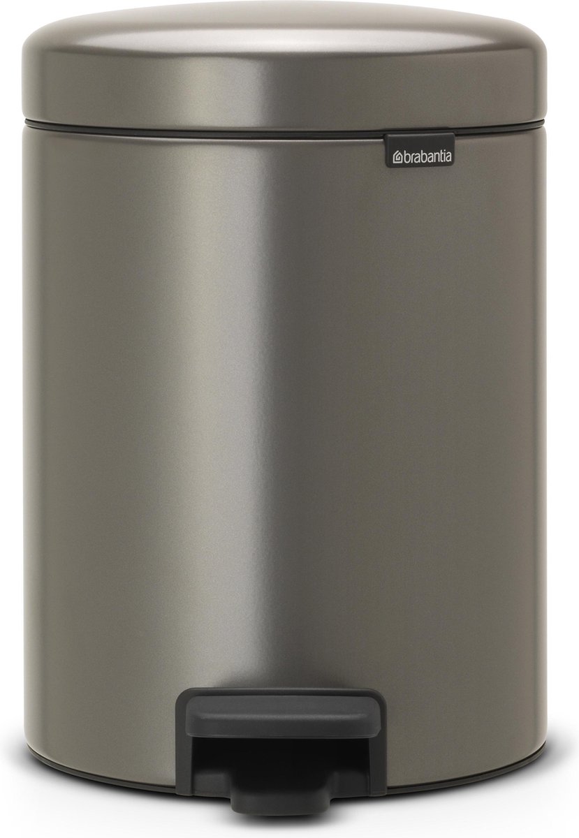 Goedkoopste Brabantia NewIcon Prullenbak Afvalscheiding - 2 x 2 liter - Platinum