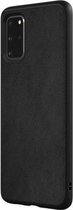 RhinoShield SolidSuit Samsung Galaxy S20 Plus Case - Black Leather