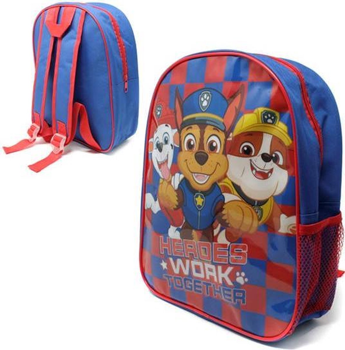 Rugtas van Paw Patrol - blauw - 30 x 24 cm. - PAW rugzak