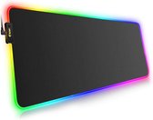 Nova™- LED Gaming Muismat - XXL - Waterproof - 11 Verlichtings-Modes - Anti-Slip - Zwart