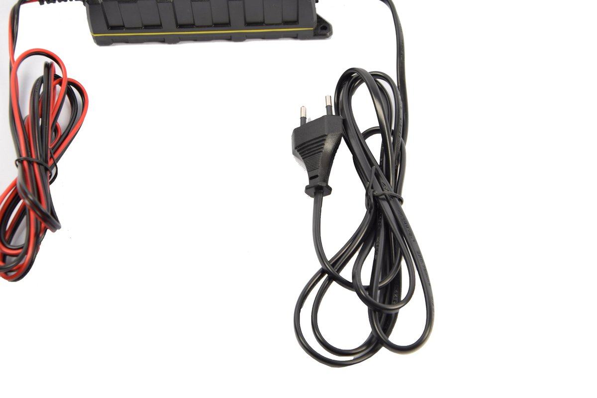 Chargeur de batterie Dunlop intelligent - Voiture moto bateau 6V 12V - 5  niveaux