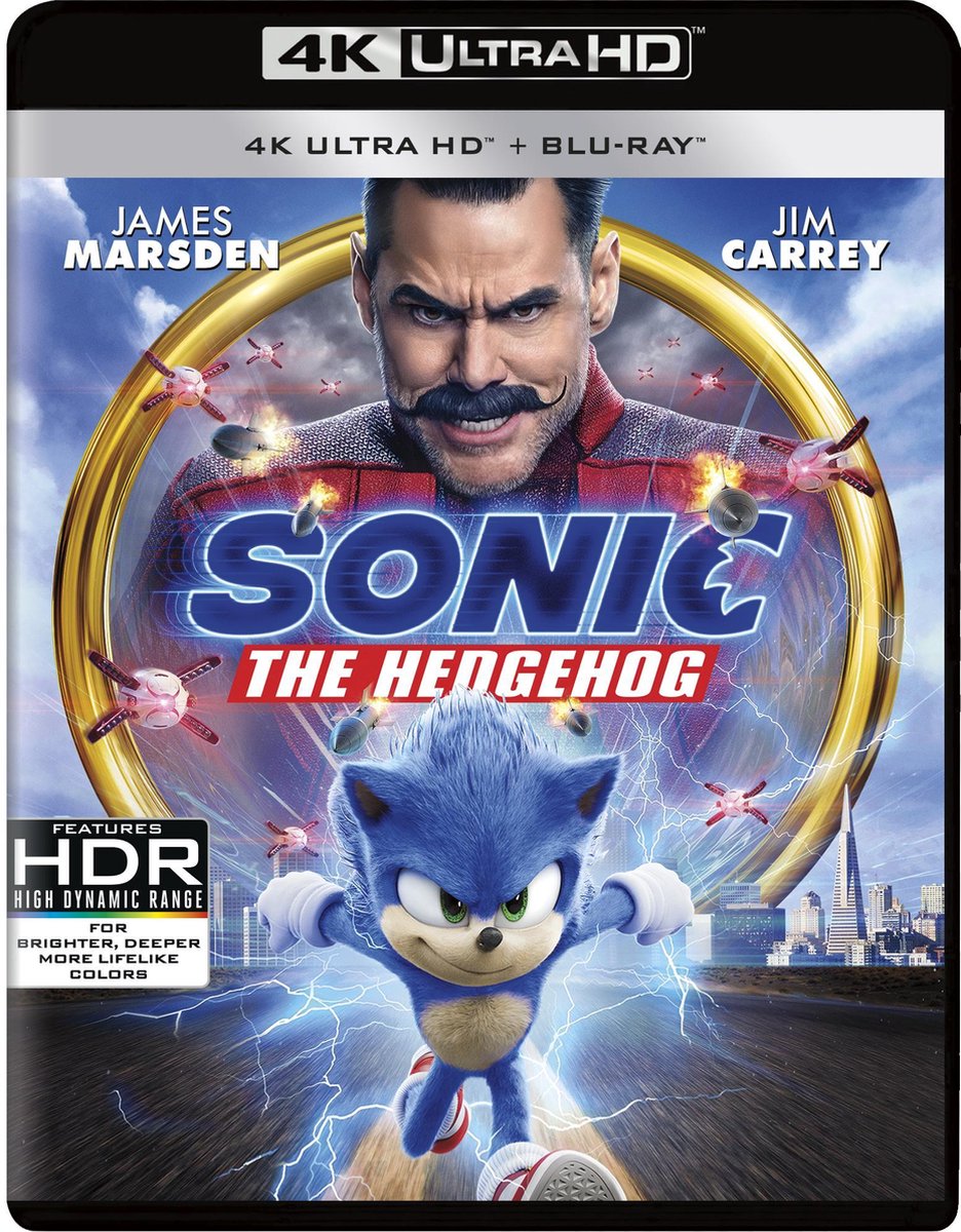 Sonic The Hedgehog (4K Ultra HD Blu-ray)-