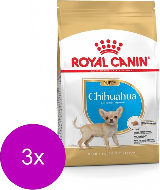 Royal Canin Bhn Chihuahua Puppy - Hondenvoer - 3 x 1.5 kg - Royal Canin