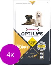 Opti Life Puppy Maxi - Hondenvoer - 4 x 1 kg