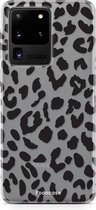 Samsung Galaxy S20 Ultra hoesje TPU Soft Case - Back Cover - Luipaard / Leopard print