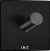 Zack Duplo Handdoekhaak vierkant 5cm zwart