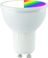 Smart Lamp GU10 LED - WiFi - 1 stuks - iOS en Android App - RGB + Wit - Geen Bridge, Hub of Gateway nodig