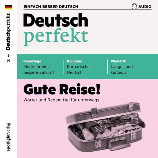 Deutsch lernen Audio - Gute Reise! - cover