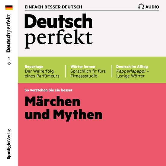 Deutsch lernen Audio - Märchen und Mythen - cover