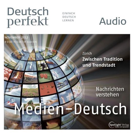 Deutsch lernen Audio - Die Mediensprache - cover