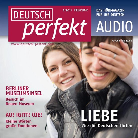 Deutsch lernen Audio - Flirten auf Deutsch - cover