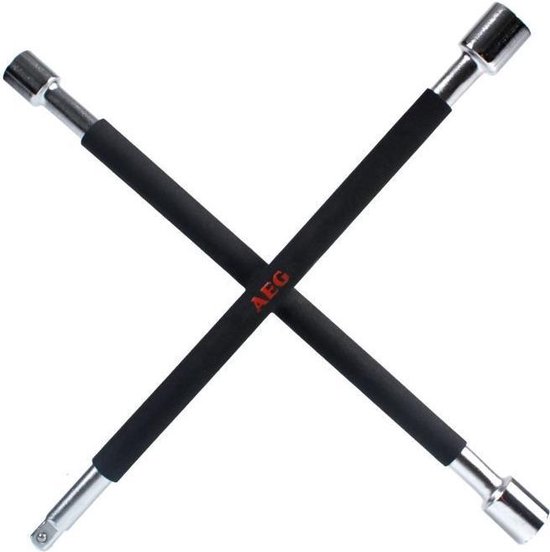 Kruissleutel 17 19 21 mm 1/2 inch mannelijk vierkant - PTS
