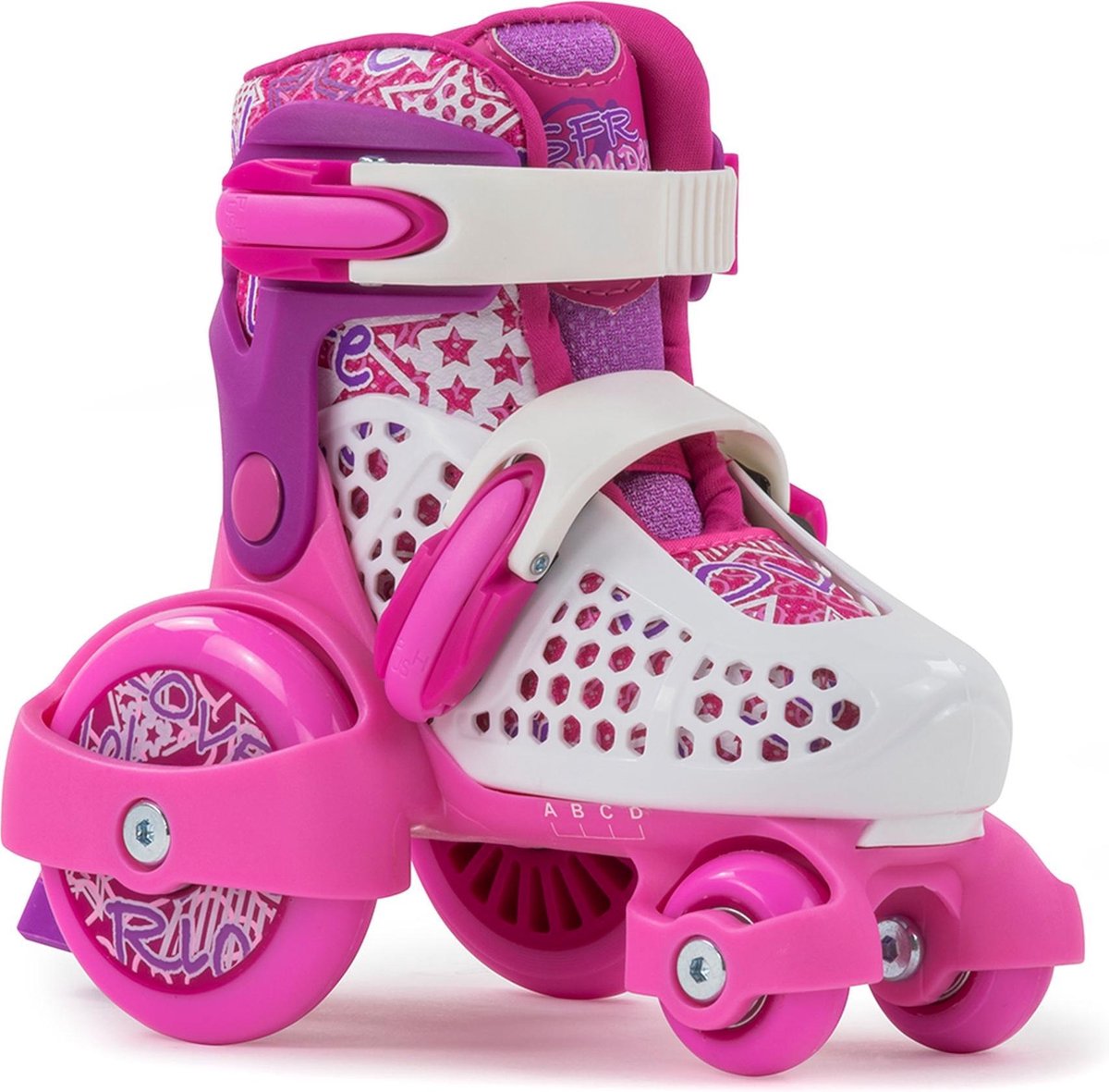 Osprey Rolschaatsen Verstelbaar Meisjes Wit/paars 36