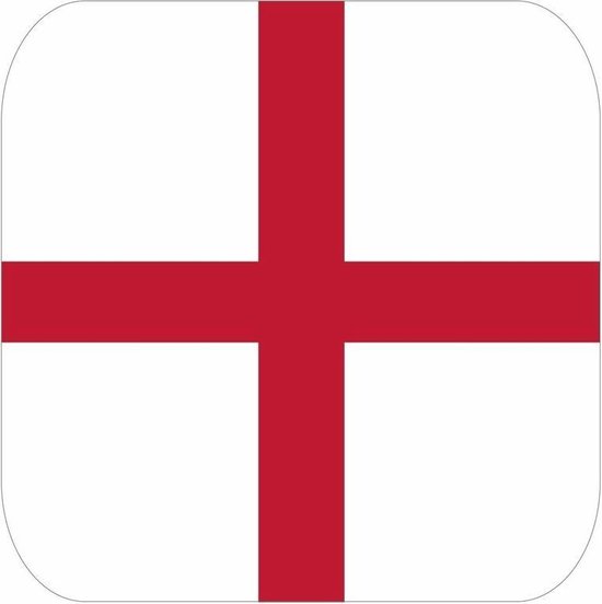 45x Sous-bocks drapeau anglais carré - Fournitures de fête drapeau  Angleterre -... | bol