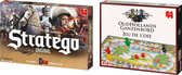 Spelvoordeelset Ganzenbord NL/FR - Bordspel & Stratego Original - Bordspel