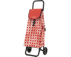 Garmol Boodschappentrolley G2 Circulos - 2 Wielen - Rojo