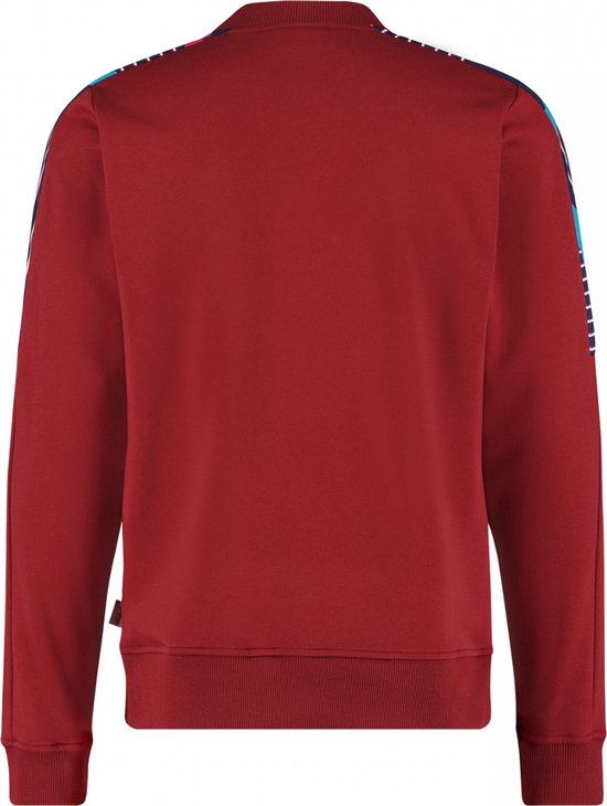5112091 Bordeaux Zip Sweater