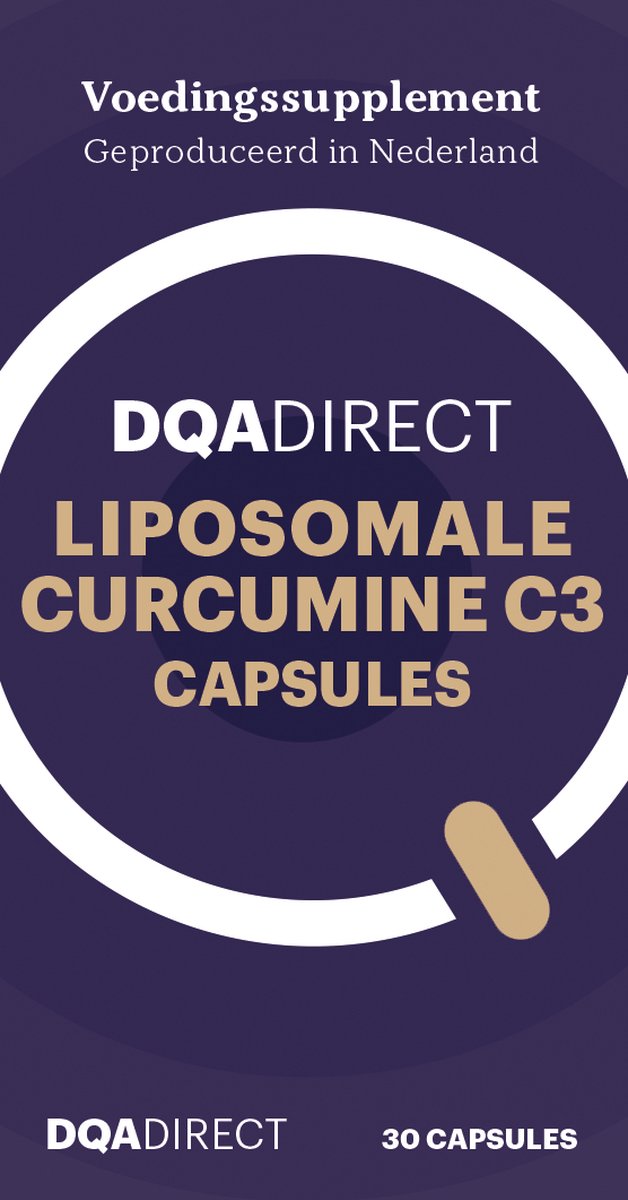 DQA Direct liposomale Curcumine C3 capsules