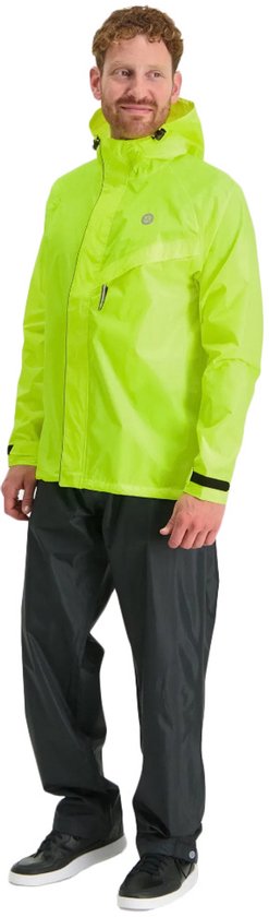 AGU Passat Regenpak Essential - Fluo Geel - L - Dames & Heren - Waterdicht