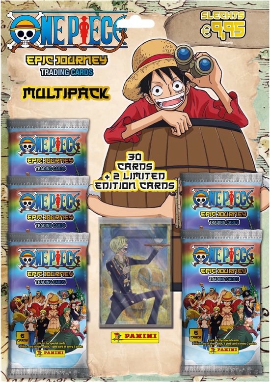 Afbeelding van het spel Panini One Piece Trading Card Multi Pack E