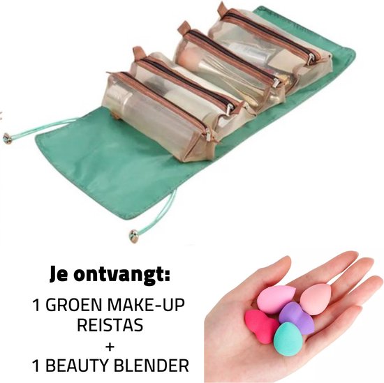 Soul Projekt Zwart/wit dubbel pak, doorzichtige etui, make-up reistas, draagbare PVC etui organizer voor studenten, examen, kantoor, kunst, schoolbenodigdheden, vrouwen, meisjes, jongens, cosmetische