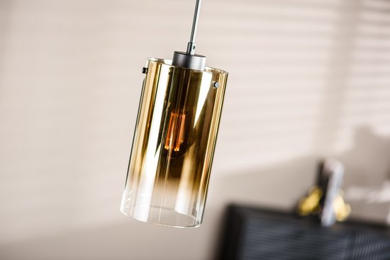 Lions Design Eva Goud Hanglamp 4L Cilinder