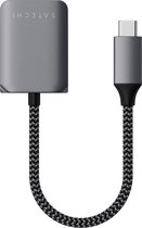 Adapter USB-C naar USB-C en Jack 3,5 mm Opladen en Audio Satechi Zilver