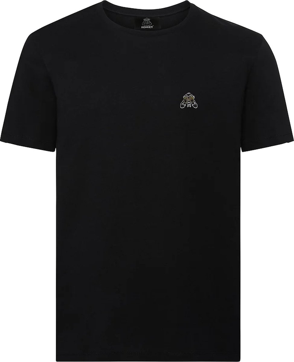 The Golden Monkey T-Shirt Heren Zwart XL