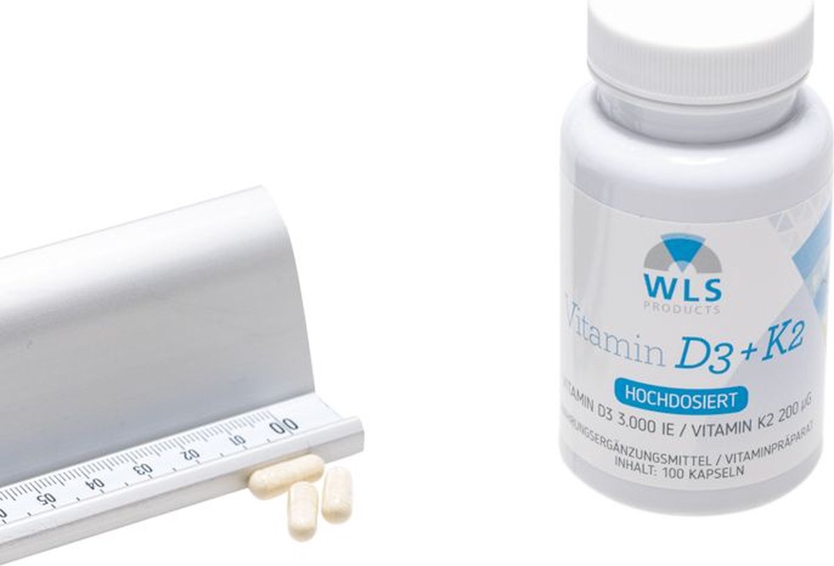 Goedkoopste WLS Vitamine D3 K2-MK7 100 st
