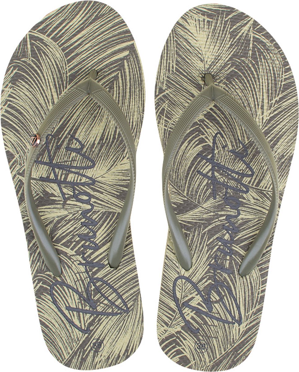 Brunotti Gaia-AO Dames Slippers Groen