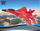 Wonky Monkey - Air - RC Speed Plane - Radiografisch - Bestuurbaar Vliegtuig - 100 Meter - Rood