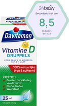 Davitamon Vitamine D Druppels - Vitamine D olie voor baby’s en kinderen - met zonnebloemolie - 100% natuurlijk