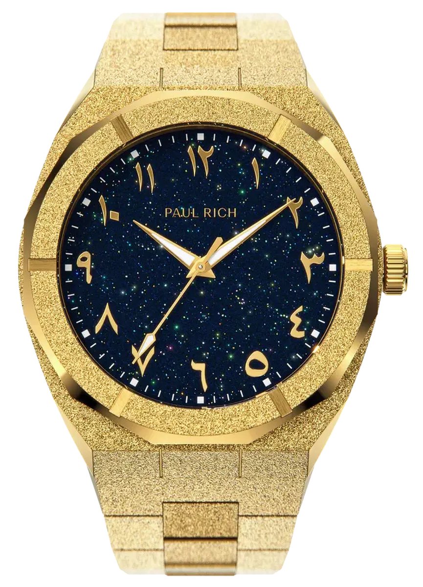 Paul Rich Frosted Star Dust Desert Gold FARAB02 horloge 45 mm