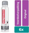 Borotalco Invisible spray - 6 stuks - voordeelverpakking