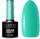 Claresa UV/LED Gellak Full Of Colours #6 – 5ml. - Groen - Glanzend - Gel nagellak