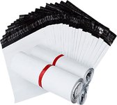 Opulfy - Verzendzakken - 200 stuks - A4 - Verpakkingsmaterialen - Plastic verzendzakken - Zelfklevende verzendzakken - Verzendzakken voor kleding - Plastic zakken - Plakstrip
