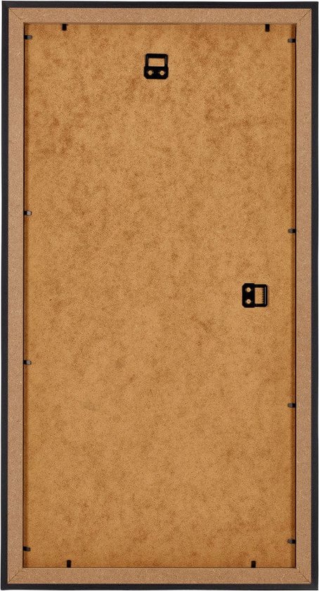 Cadre Photo Mura Your Decoration - 40x70cm - Grain de Bois Zwart