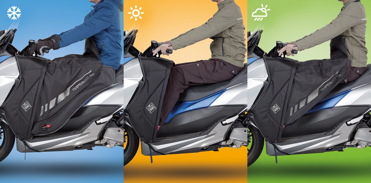 Tucano Urbano - Termoscud - Couvre-jambes 4 saisons - Piaggio MP3