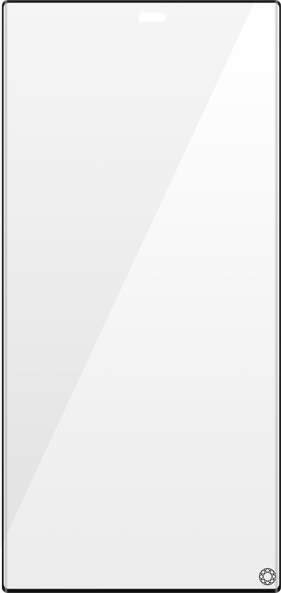 Force Case, Tempered Glass Screenprotector Geschikt voor Samsung Note 20 Ultra, Zwart