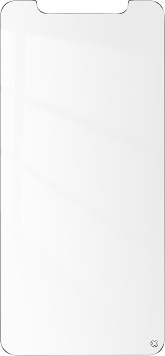 Force Case, Schermbeschermer Geschikt voor Apple iPhone 12 mini in Anti-Blauw Licht Vlak Glas, Transparant