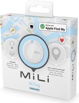 MiLi MiTag iOS FindMy Bluetooth Tracker met Sleutelhanger Wit 1-Pack