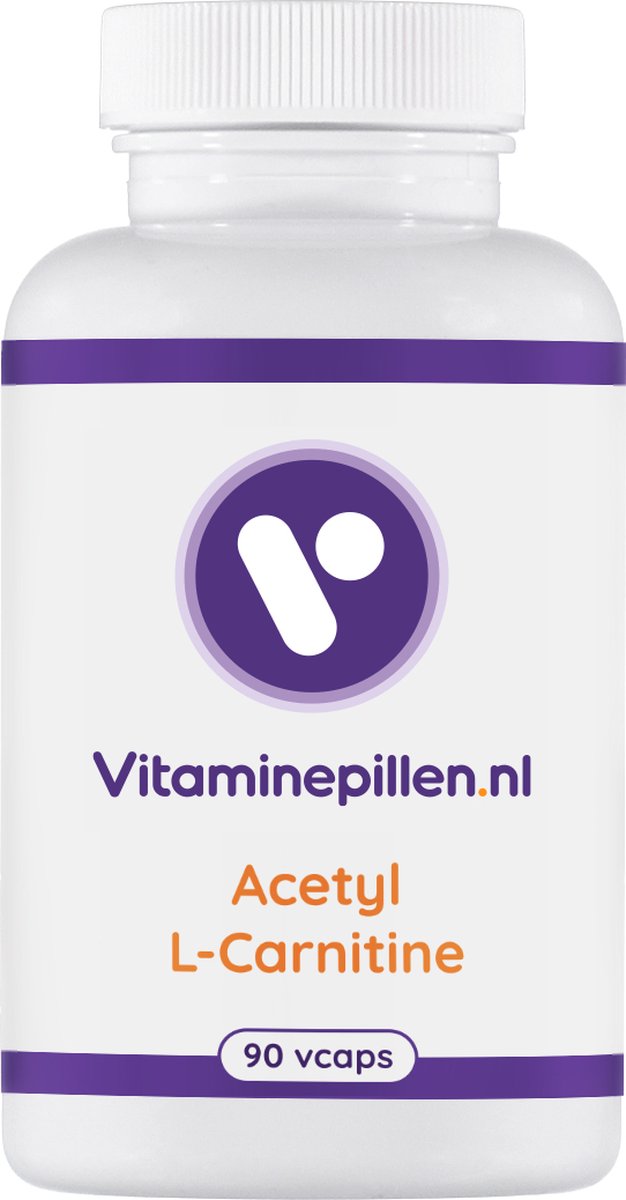 Goedkoopste Vitaminepillen.nl | Acetyl-L-Carnitine | Vcaps | 90 stuks | Gratis verzending | Hoog gedoseerd.