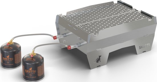 Skotti Max Grill - Opvouwbare gas barbecue met handige draagtas van Skotti — afbeelding 2